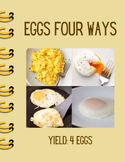 Eggs Four Ways Visual Recipe