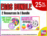 Eggs Puzzles and Spinners Bundle