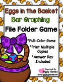 Eggs in the Basket Bar Graphing File Folder Game