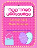 "Egg"stra Effective Easter Common Core Math Activities