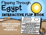 Egypt Flip Book: A Social Studies Interactive Activity for Grades 3-5