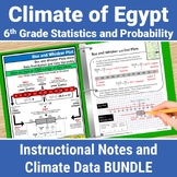 Egypt Geography and Climate 6th Grade Statistics and Proba