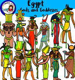 Egypt - Gods and Goddesses clip art
