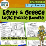 Egypt Greek Logic Puzzles - Ancient Civilizations- Activit