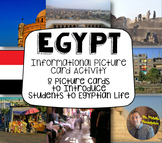 Egypt Informational Picture Card Activity: Communities of 