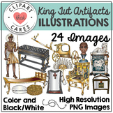 Egypt King Tut Artifacts Clipart by Clipart That Cares