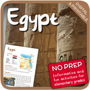 Preview of Egypt (Fun stuff for elementary grades)