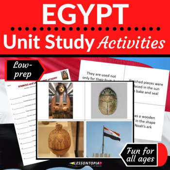 Preview of Egypt | Unit Studies | Activities