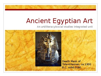 Preview of Ancient Egyptian Art Unit Introduction