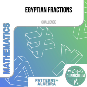 Preview of Egyptian Fractions | Math Challenge
