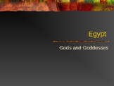 Ancient Egyptian Gods and Goddesses Mythology Power Point