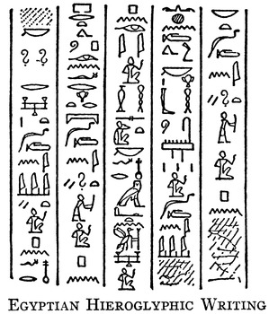 Preview of Egyptian Hieroglyphic Writing