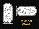 Egyptian Hieroglyphics Writing Mini-Project