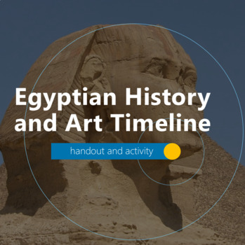 Preview of Egyptian History and Art Timeline Activity