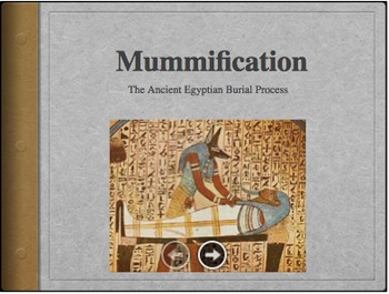 Preview of Egyptian Mummification Process BUNDLE