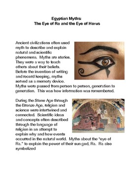 Preview of Egyptian Myth: The Eye of Ra
