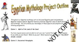 Egyptian Mythology PowerPoint and Project Bundle
