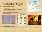 Egyptian Pyramids Powerpoint and Assignment