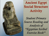 Egyptian Social Structure Primary Source Activity
