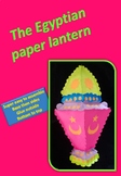 Egyptian paper lantern