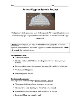 Preview of Egyptian pyramid project