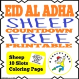 Eid Al Adha Sheep Countdown (FREE Printable}