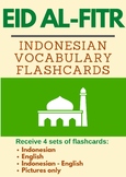 Eid Al-Fitr Indonesian Flashcards | HARI RAYA IDUL FITRI