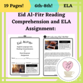 Eid Al-Fitr ELA and Reading Comprehension Assignment / 19 