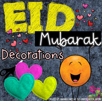 Preview of Eid Décor! Ramadan Mubarak! Printable decorations