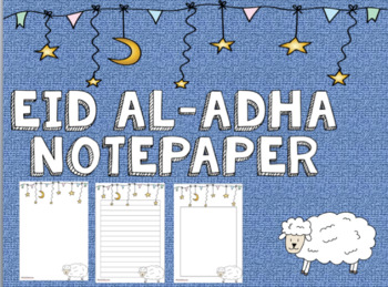 Preview of Eid Al-Adha Notepaper