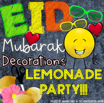 Preview of Eid Lemonade Party Pack | World Religions