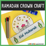 Eid Mubarak Printable Coloring Crown
