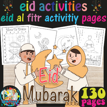 Preview of Eid al-Fitr- adha activities- activities for eid- islamic Holiday gift for kids