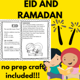 Eid and Ramadan  activities and crafts