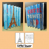 Eiffel Tower Craft Bastille Day Agamograph Art France Flag