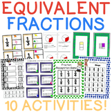 10 Activities for Teaching and Practicing Equivalent Fract