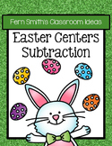 Easter Math Center Subtraction Bundle