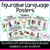 Figurative Language Posters, Classroom Posters or Word Walls