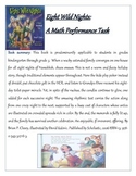 Eight Wild Nights - A Hanukkah literature / math performance task