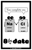 Eight for a Date- the iconic ionic bonding game