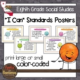 Eighth Grade California Social Studies Standards - Posters
