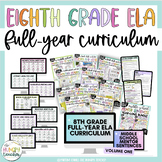 Eighth Grade Reading Writing Grammar Full Year ELA Curricu