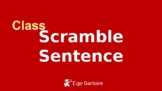 Eigo Ganbare Class Scramble Sentence