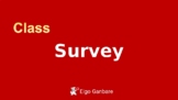 Eigo Ganbare Class Survey