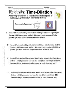 Preview of Einstein's Relativity: Time-Dilation Made Simple - You Only Need Basic Algebra