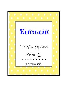 Preview of Pi Day ~ Einstein Trivia Game Year 2