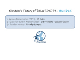 Einstein’s Theory of RELATIVITY (PPT / Question Bank / Tea