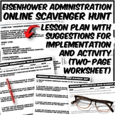 Eisenhower Administration Webquest with Digital Option