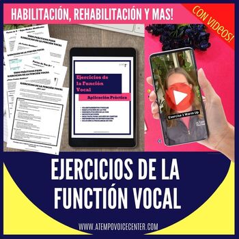 Preview of Ejercicios de la Función : Aplicación Práctica- Speech Therapy, Singing, Voice