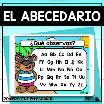 Preview of El Abecedario - Spanish Alphabet PowerPoint